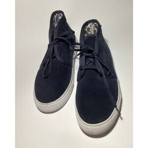 Tory Burch Iggy high top women's 8.5M navy blue suede